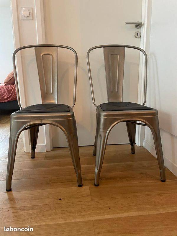 Vends lot de chaises Tolix outdoor
