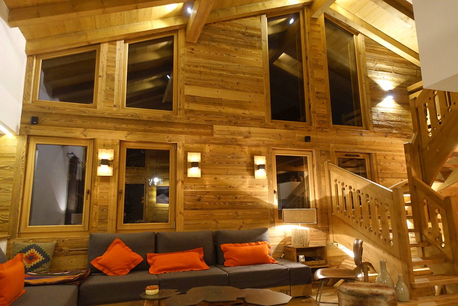 Loue Chalet Combloux/Megeve vue Mont Blanc magnifique 12 couchages
