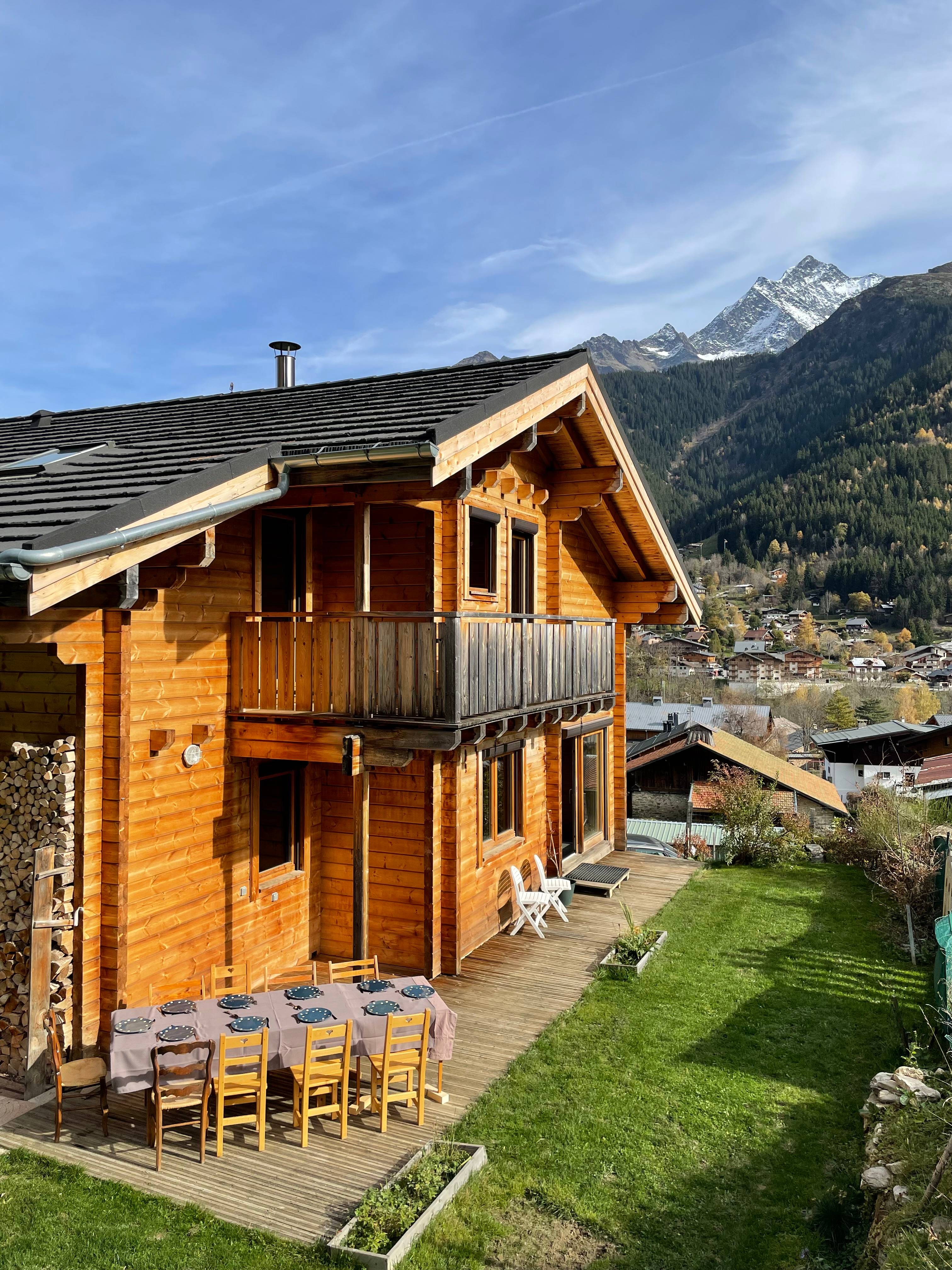 Loue chalet familial face aux dômes de Miage - 11 couchages - Les Contamines-Montjoie (74)