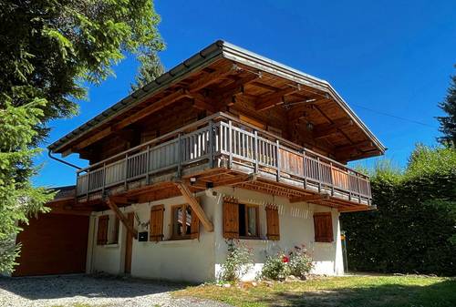 Loue chalet familial à Megève - 4 chambres, 8 couchages - 110m² - tranquillité absolue