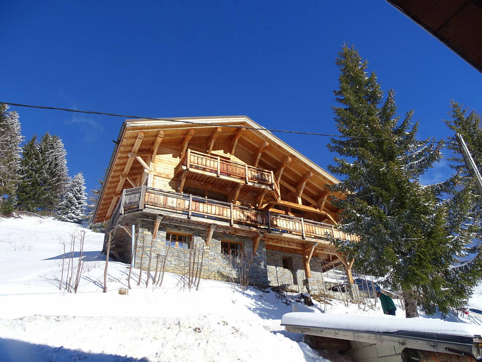 Loue Châlet Les Saisies, 5 chambres 12 couchages, vue magnifique VillardsurDoron (73) sur