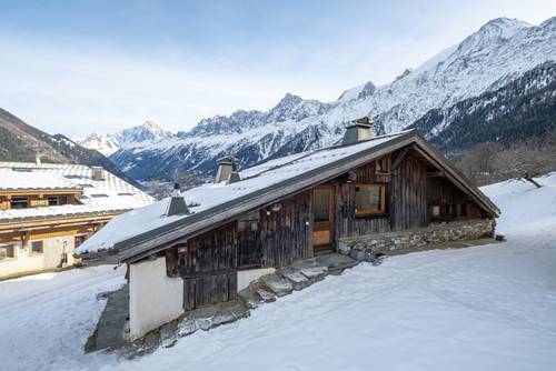 Loue chalet des Aillouds sur les pistes - 3 chambres, 8 couchages - Les Houches (74)