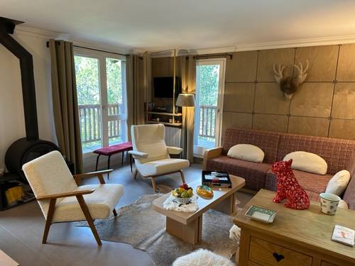 Loue appartement neuf de 95m² dans un chalet aux Arcs 2000 - 9 couchages