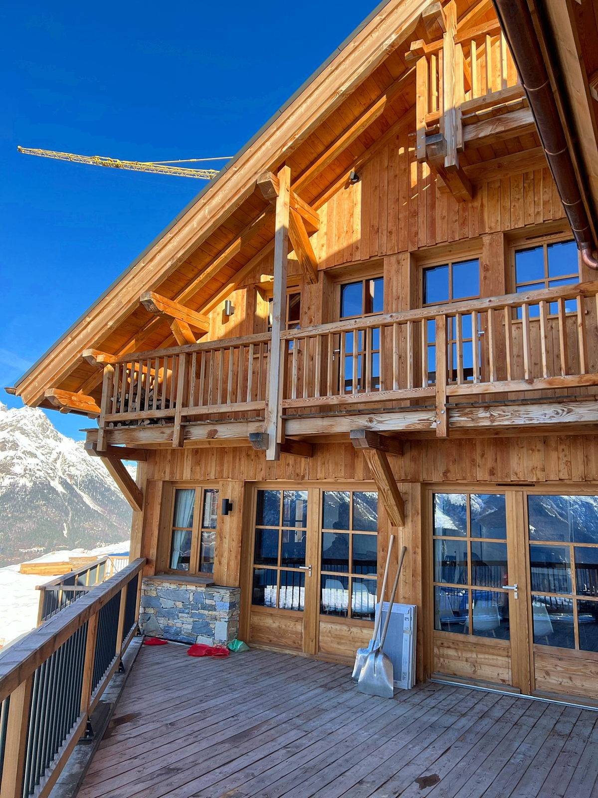 Loue chalet sur les pistes Alpes Huez (38) - 14 couchages - Bain nordique