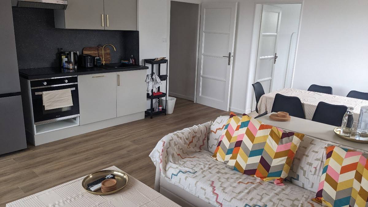 Loue chambres en colocation - appartement 85m²