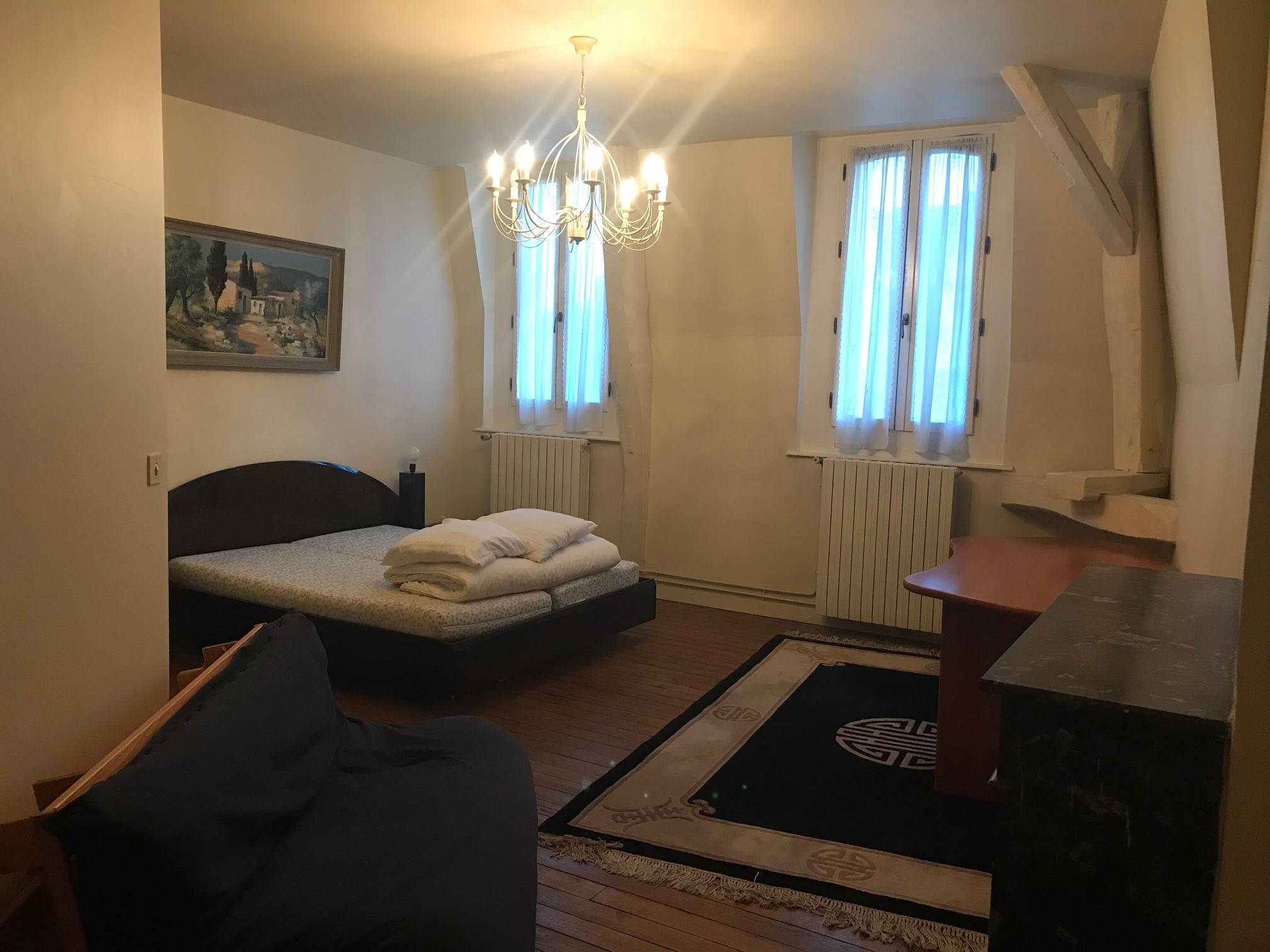Loue chambre chez l’habitant Sablé sur Sarthe (72) - 1 chambre ou 2 chambre, 15m²