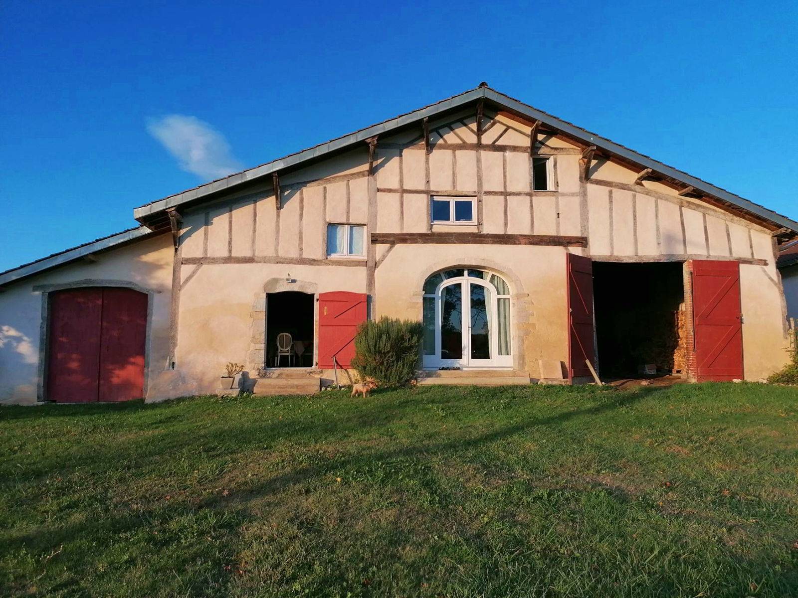 Loue 3 chambres d’hôtes ferme landaise 1830, 30 mn côtes, Cagnotte (40) 8 couchages