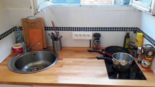 Loue Chambre indépendante meublée refaite 7éme ascenseur WC&douche Place Péreire proche Carnot, Intégrale - 11m², Paris 17ème