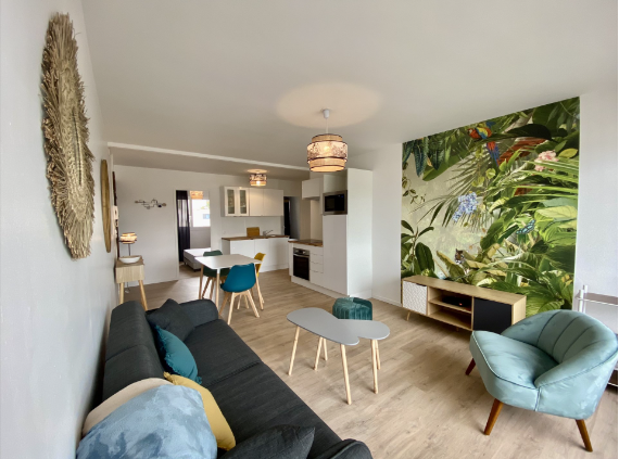 Loue appartement meublé - 65m² - Angers