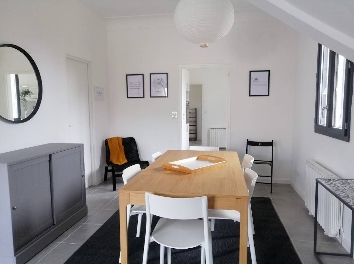 Loue chambre meublée 12m² colocation