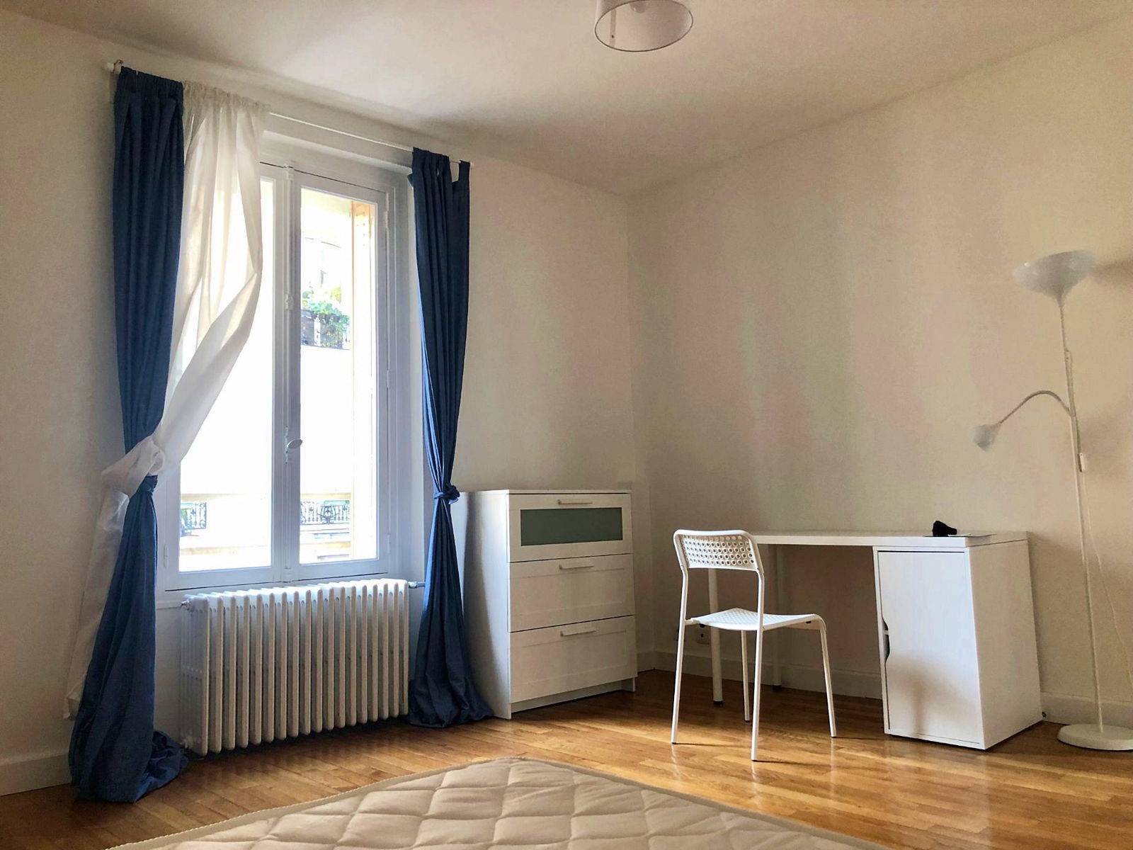 Chambre meublée dans une maison avec jardin - 15ème