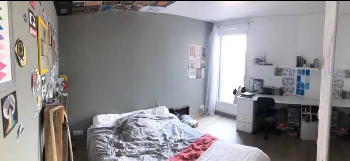 Loue chambre meublée 13m² - Pessac centre (33)