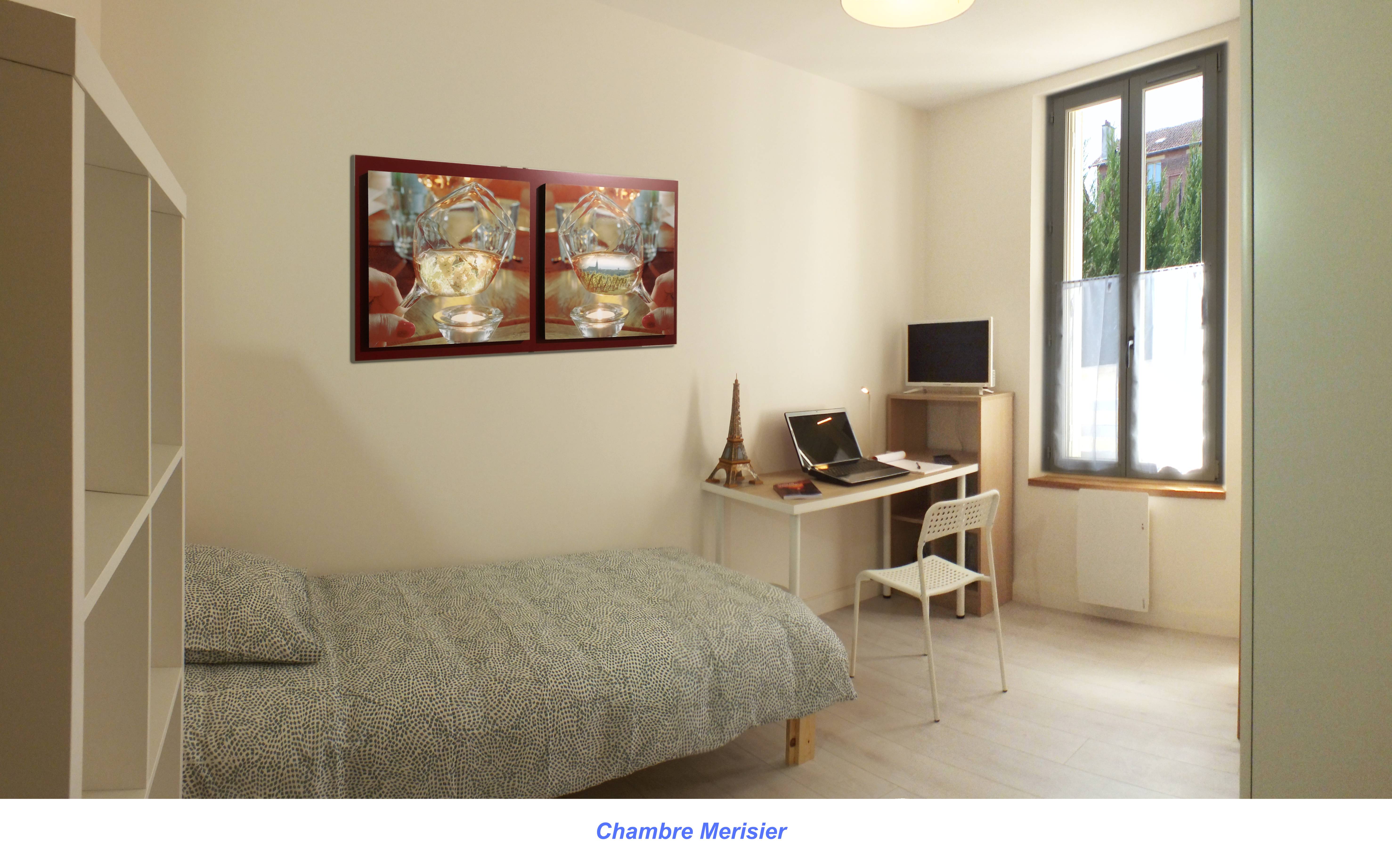 Propose Chambre privative meublée de 11m² en co living