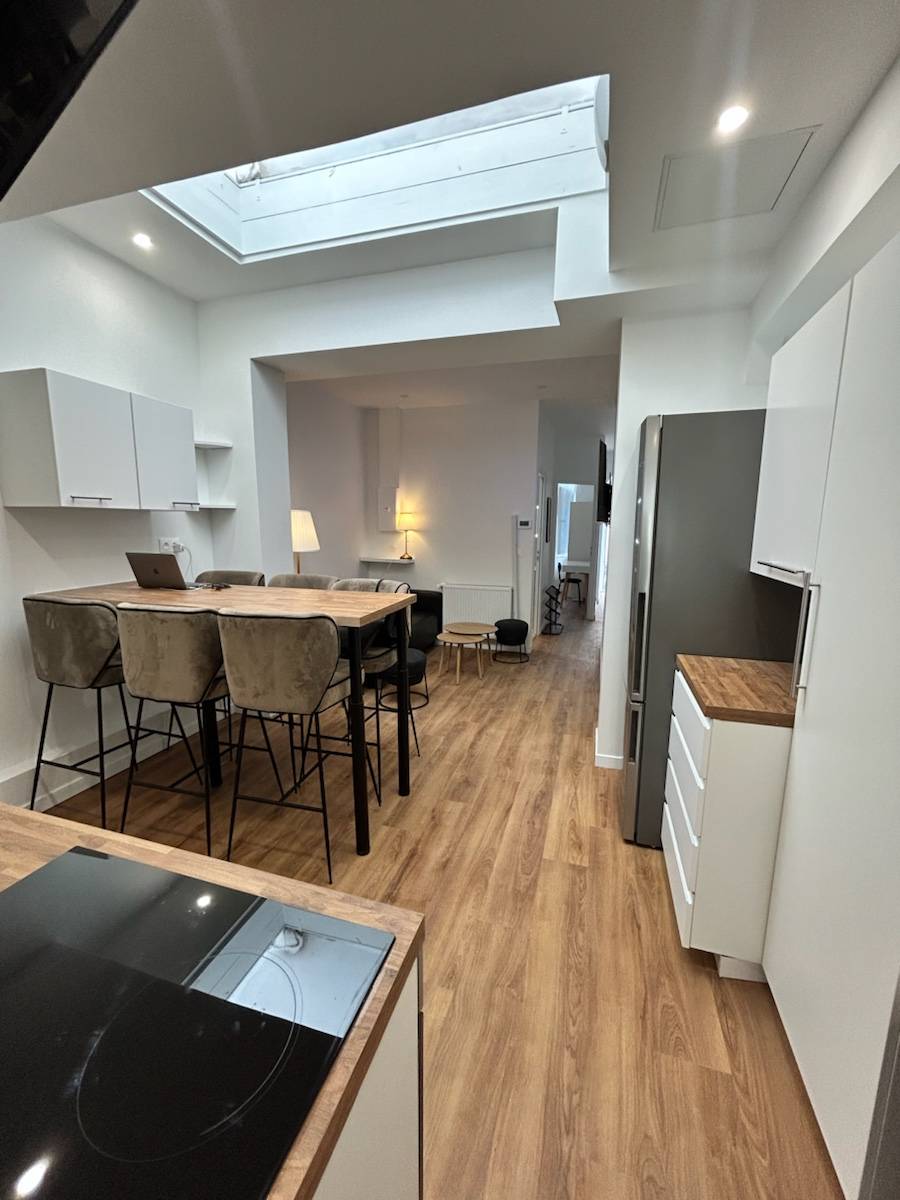 Loue chambres en colocation 140m² dans maison lilloise