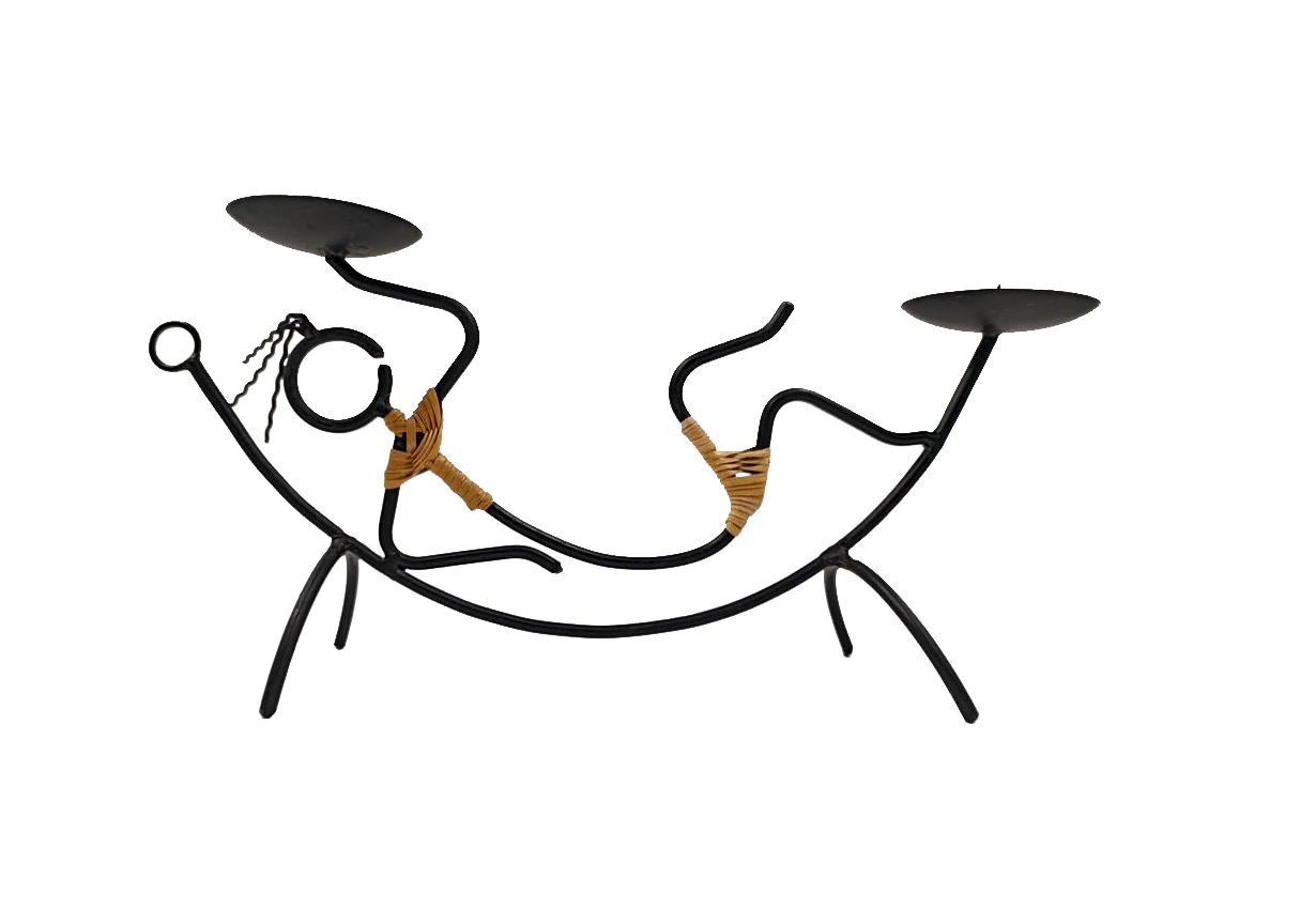 Chandelier Vintage • Candlestick • Laurids Lønborg • 1960