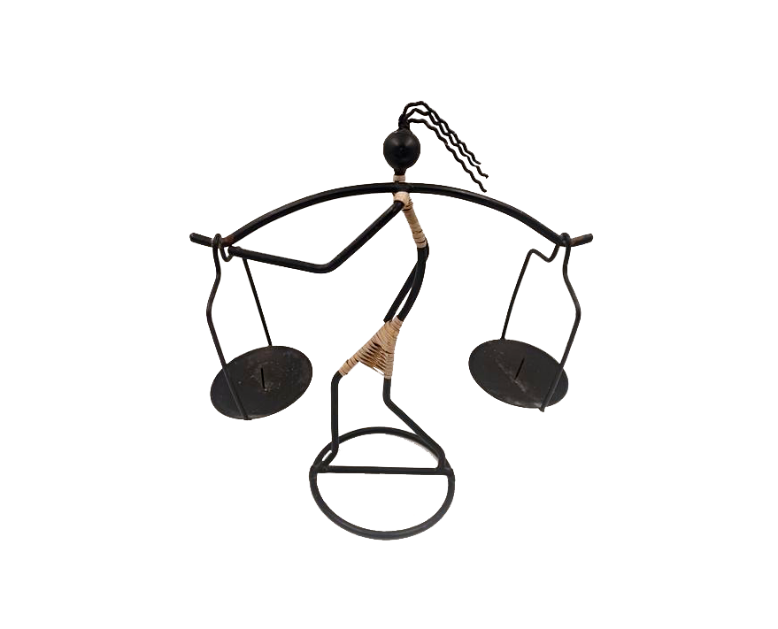Chandelier Vintage • Candlestick • Laurids Lønborg • 1960