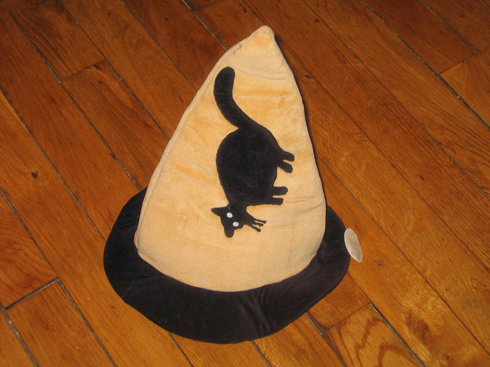 Chapeau Halloween avec chat noir pour enfant