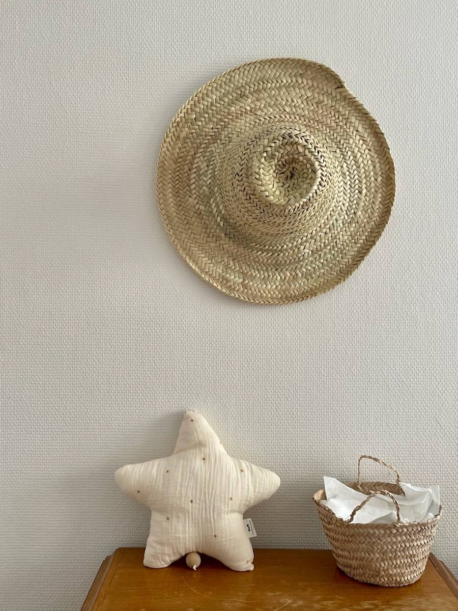 Chapeau de paille marocain - vendu à l’unité ou en lot de 7 -neuf