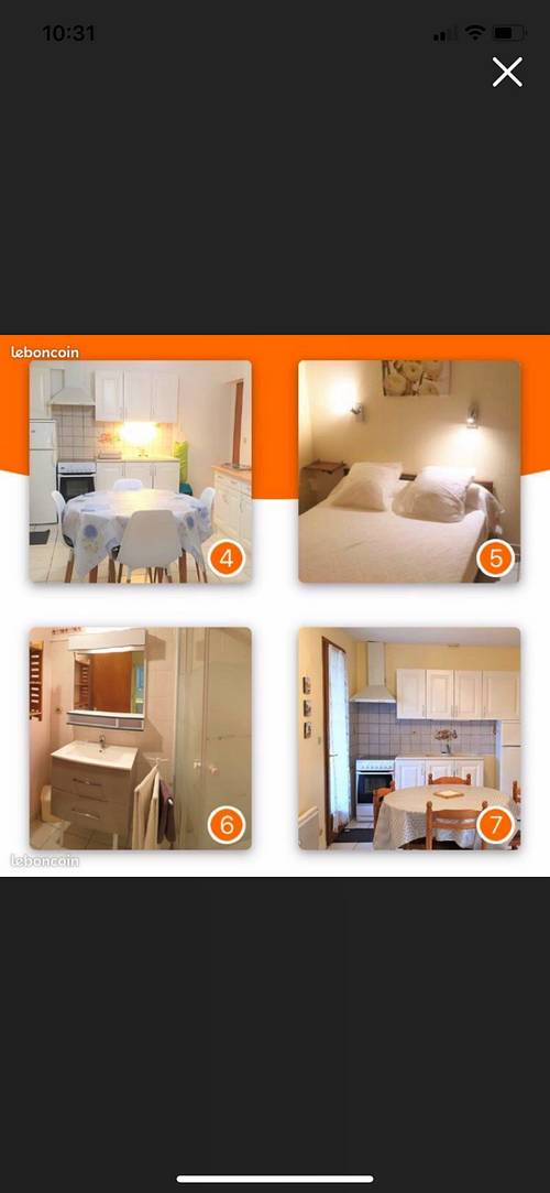 Loue appartements entre 1 et 4 chambres, Jonzac (17) Charente-Maritime