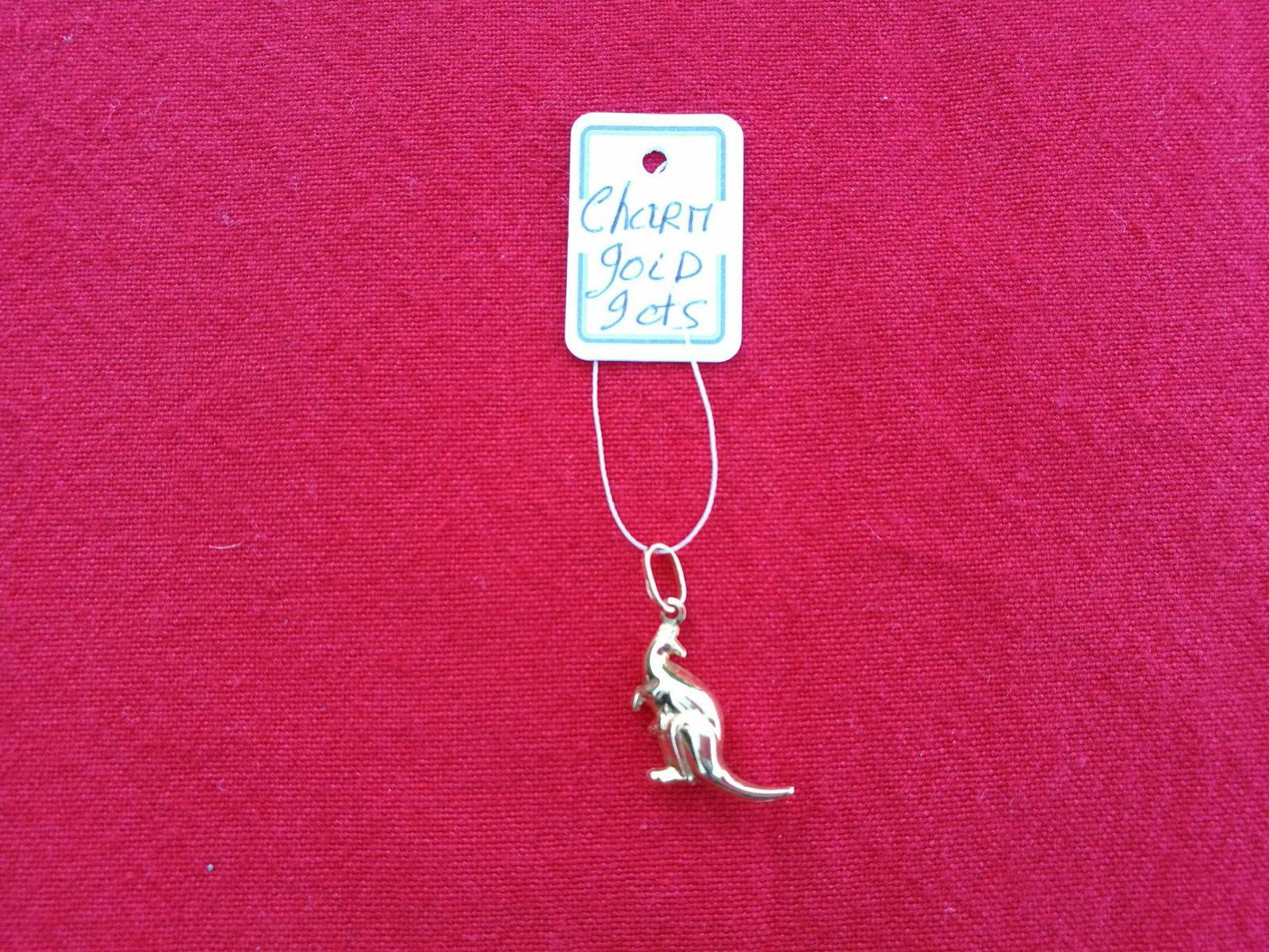 Charm (pendentif) Lapin En Or Jaune 9 Carats – Bijou Fin, Parfait Pour Bracelet Ou Collier