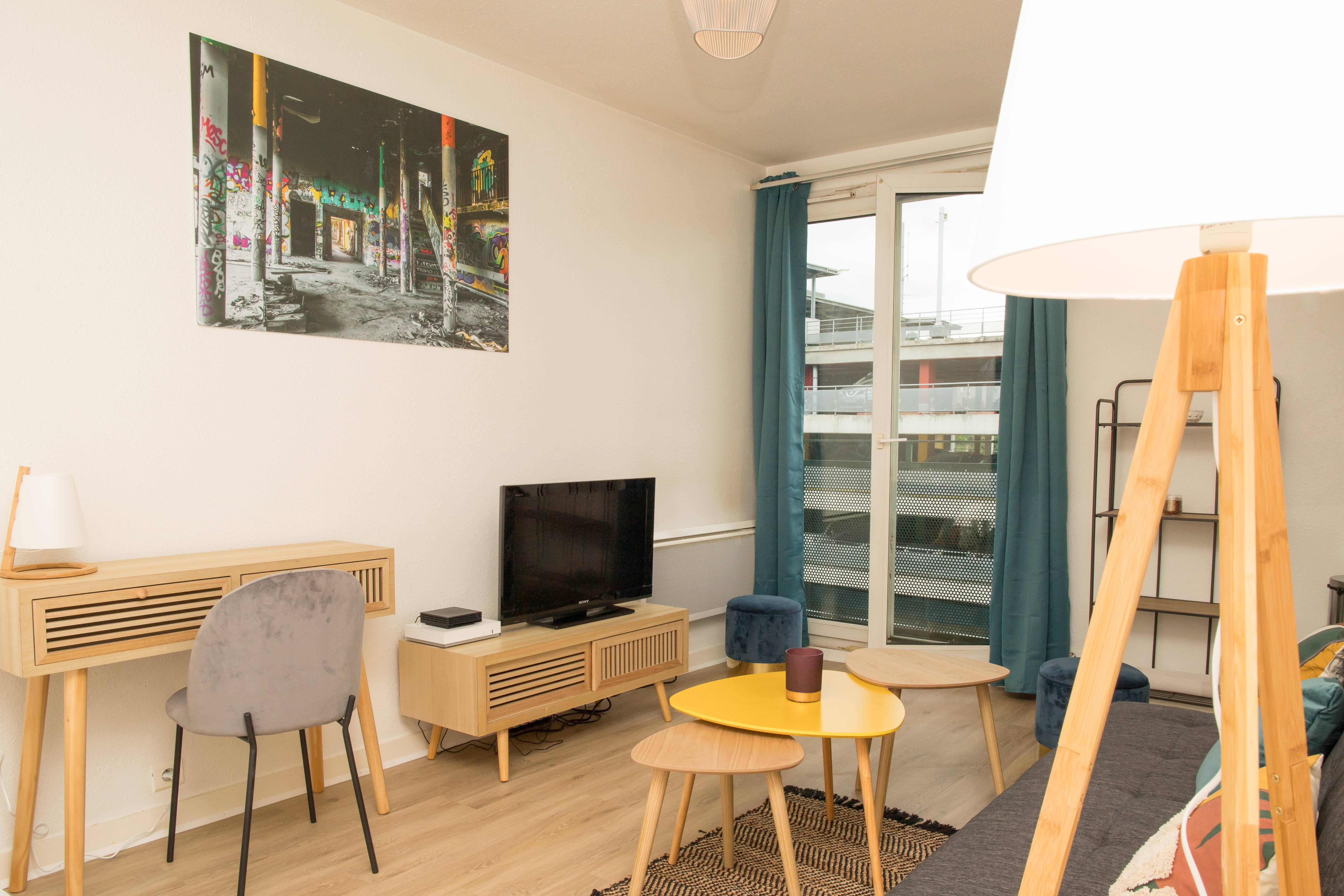 Loue charmant studio 23m² en face de la Gare de Poitiers (86)