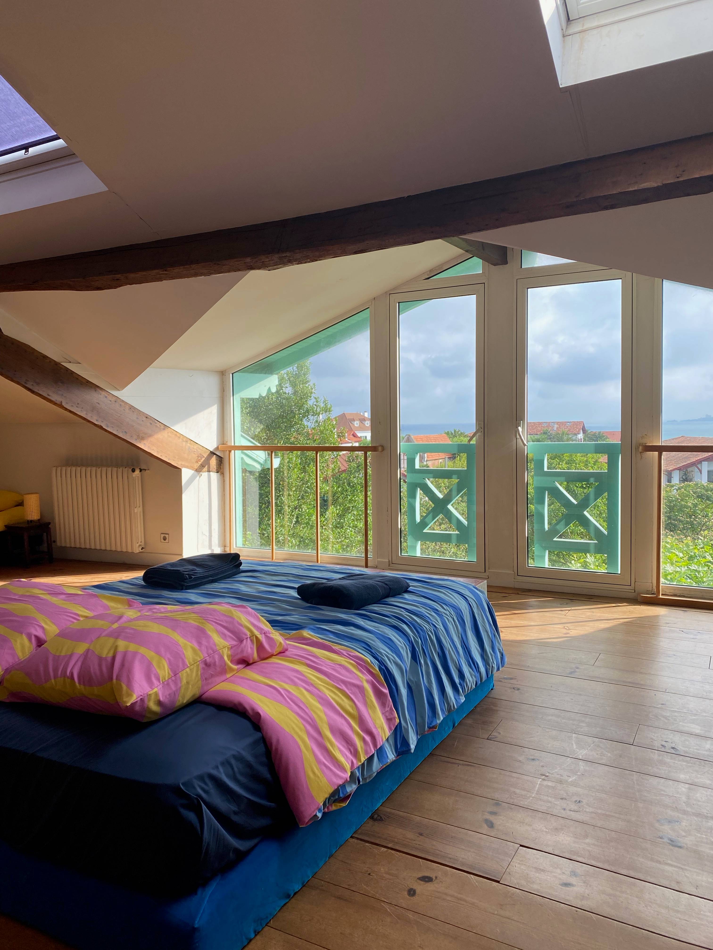 Loue Charmante maison basque familiale de vacances située au coeur du coeur de Guéthary - 4 chambres, 13 couchages