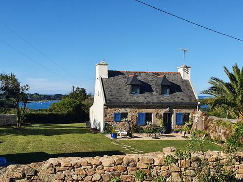 Loue charmante maison de pêcheur vue mer près de Paimpol - 2 chambres, 3 couchages, Lézard - Lézardrieux (22)