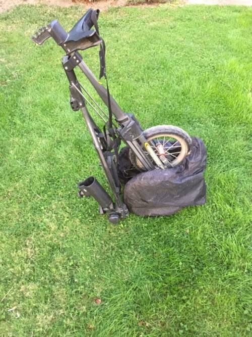 Charriot de golf 3 roues + housse de roues