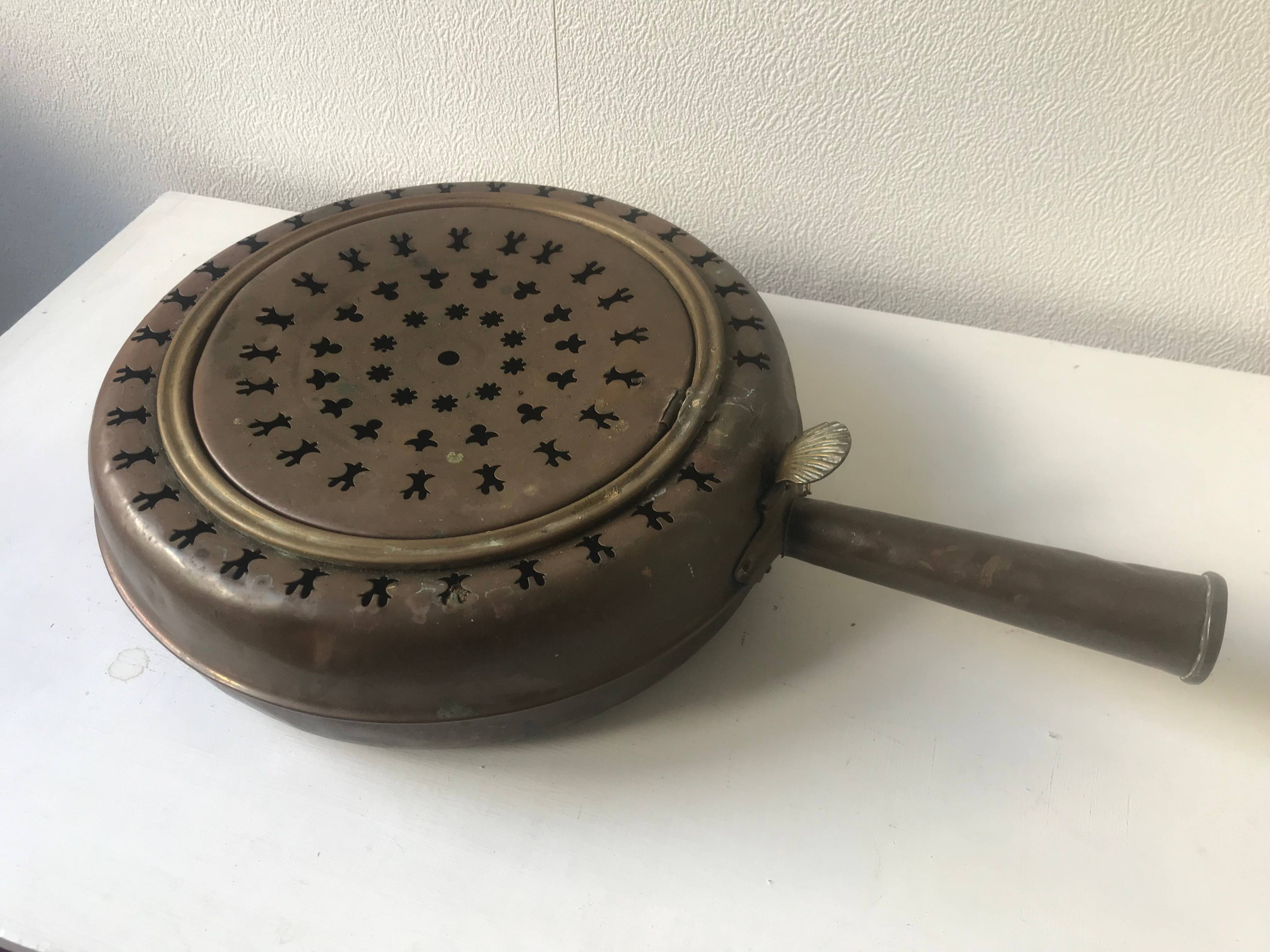 Chauferette, brasero, Bassinoire ancienne