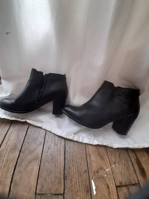 Boots en cuir - Pointure 39