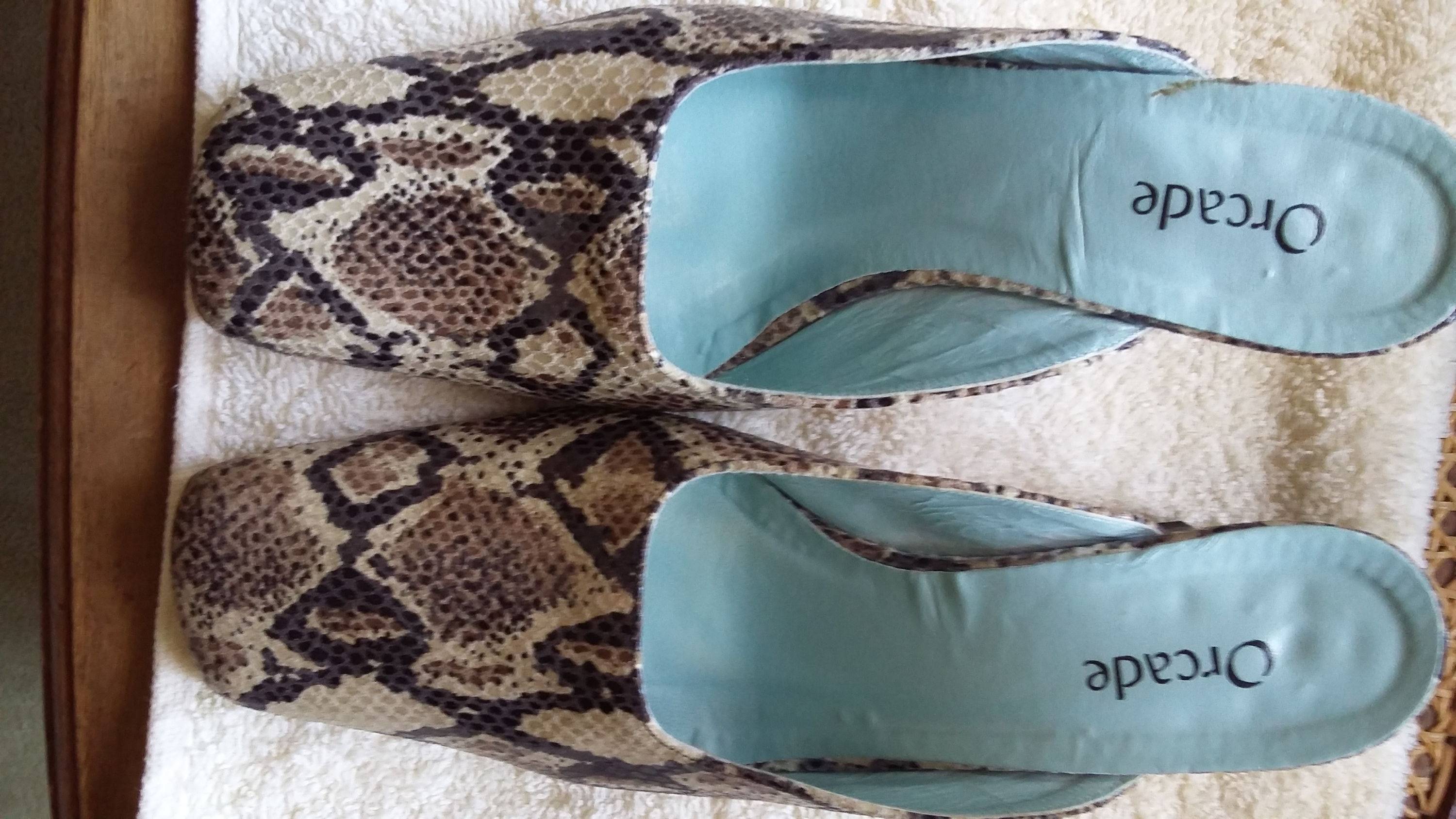Vends chaussures en cuir Orcade - Pointure 37