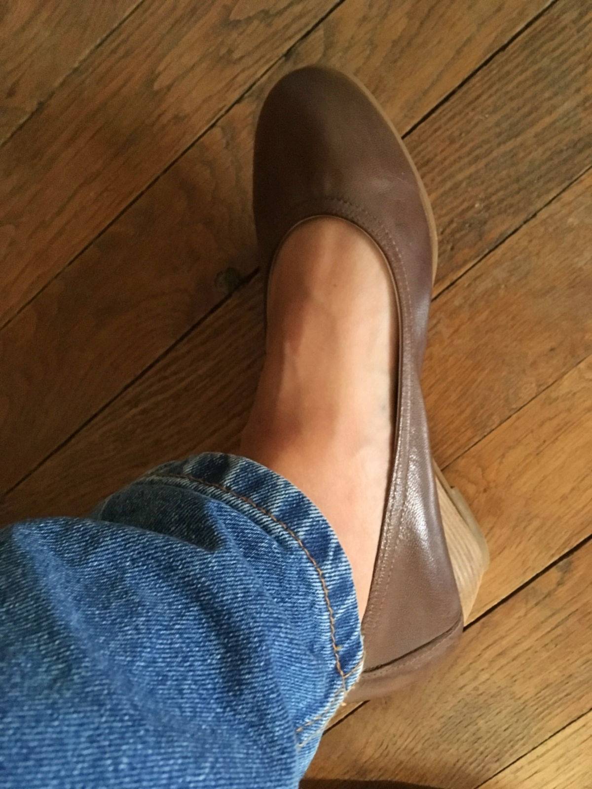 Chaussures cuir taupe taille 38 RUDY’S très peu portées