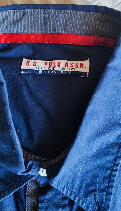 Vends chemise US Polo Assn bleue - Taille XXL