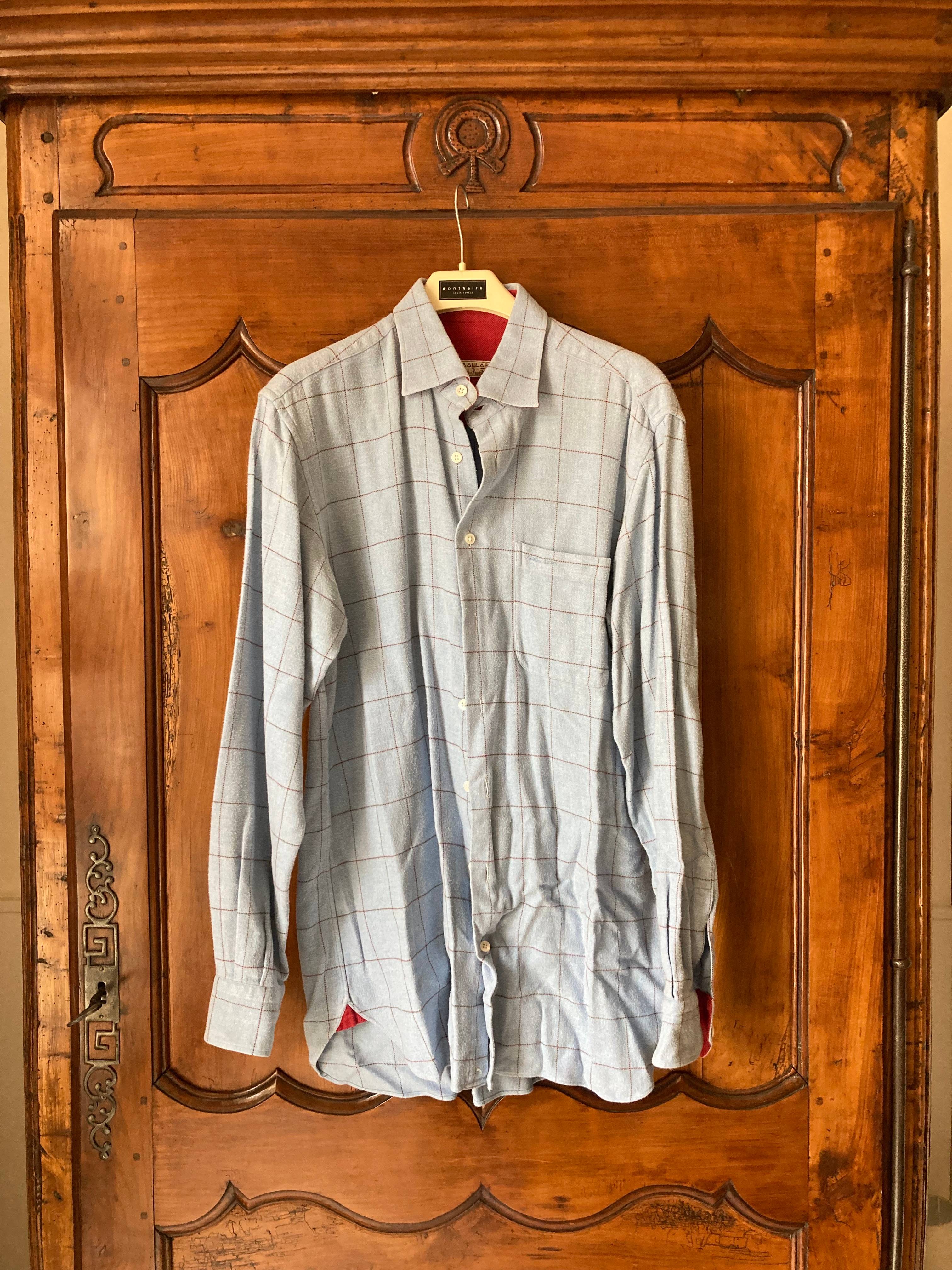 Chemise bleu ciel Aallard Megève - Taille M