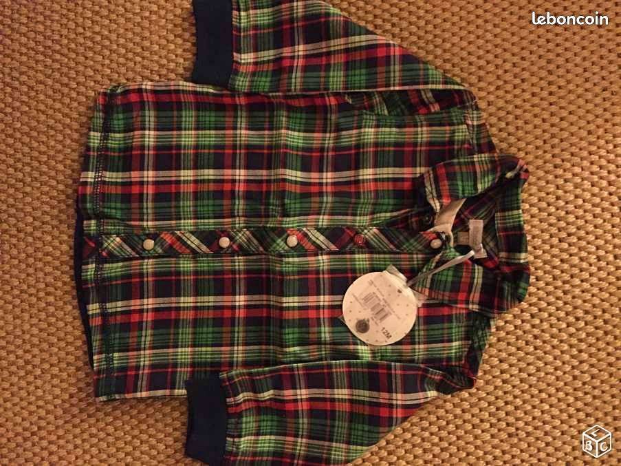 Vends chemise Absorba neuve 12 Mois