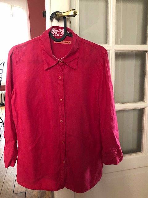 Chemise en lin, jamais portée, le Phare de la Baleine, taille 36