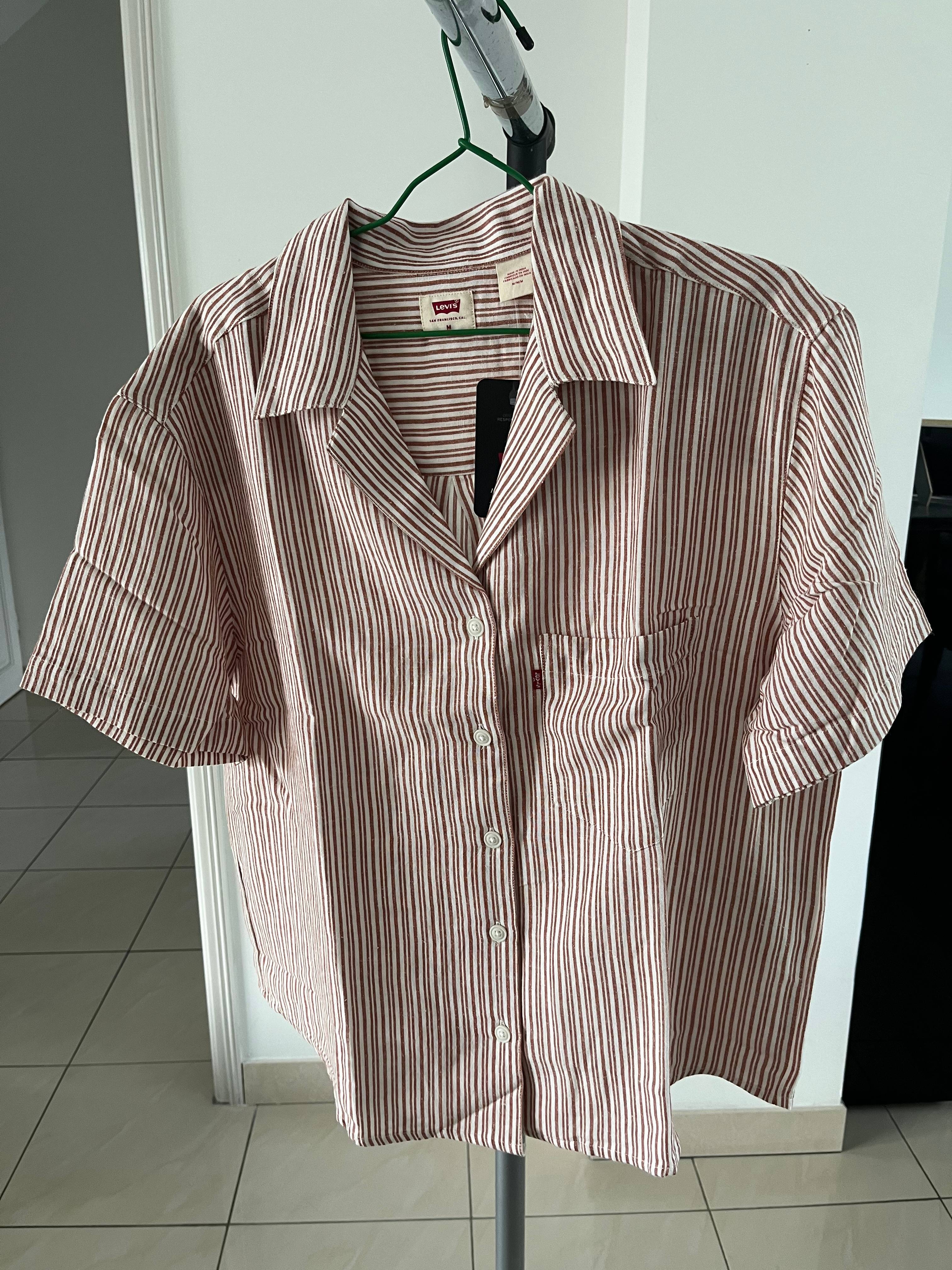 Neuf - Chemise manches courtes rayée Levi’s Taille M