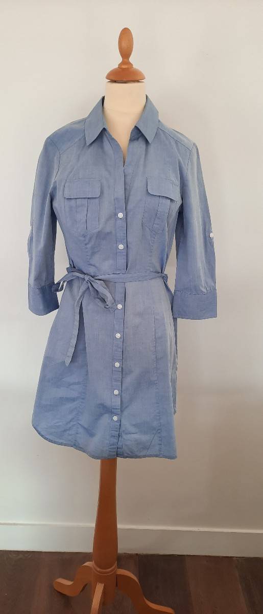 Vends robe chemise printemps-été - Taille S