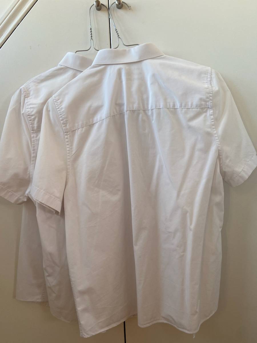 Lot de 2 chemises blanches Marks & Spencer 16 ans