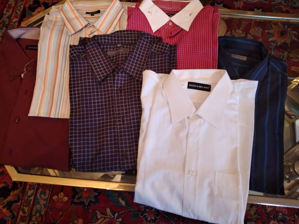 Lot de 6 chemises homme - Taille XL