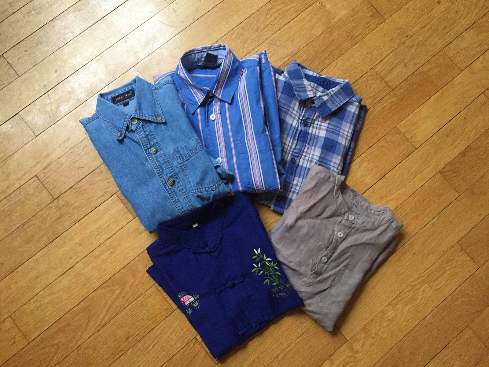 Chemises et liquettes, tailles 8-10 ans (Gap, Zara, Monoprix)
