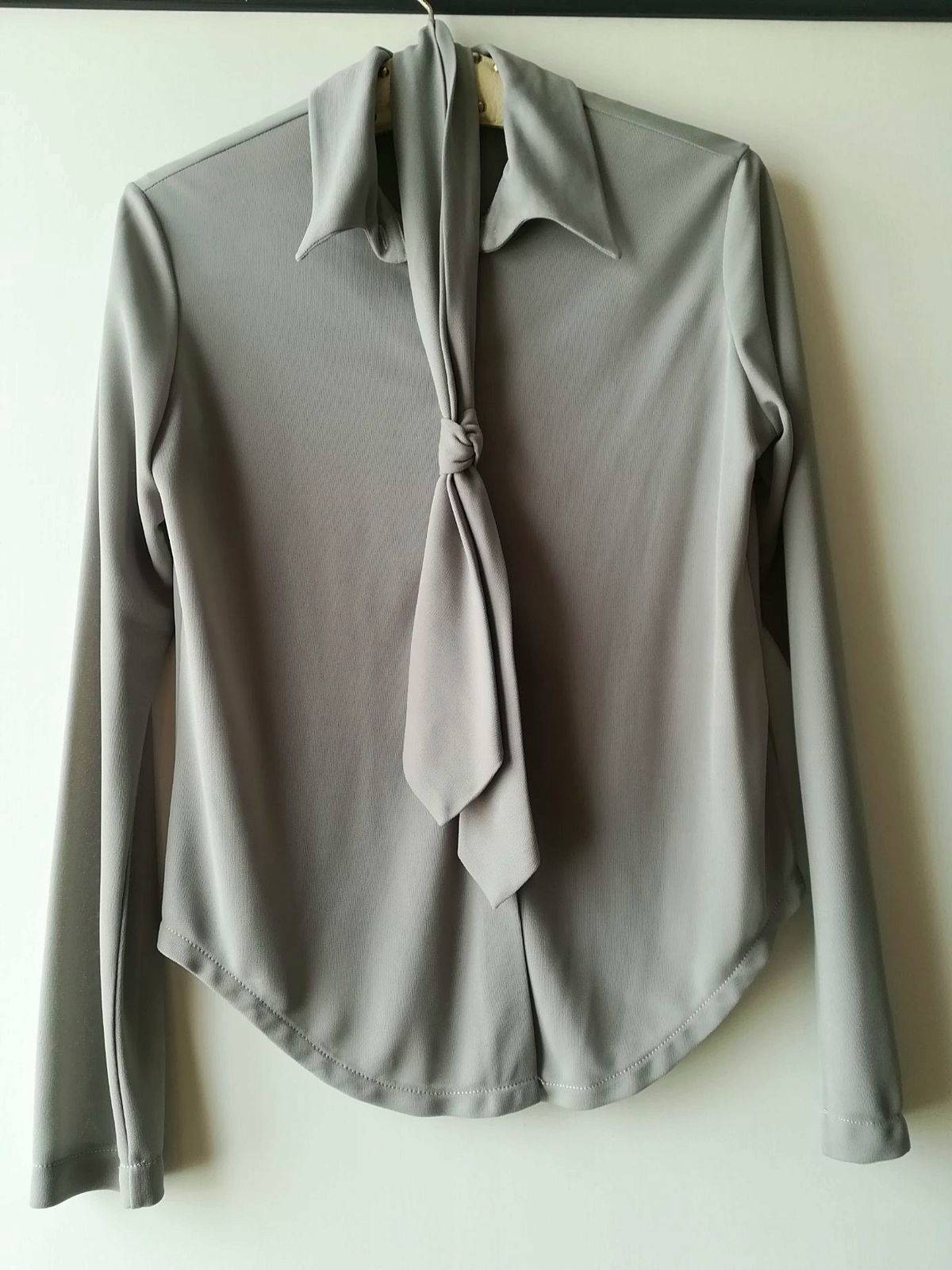 Chemisier Fluide Beige Comptoir Des Cotonniers Taille 40 - Polyester, Manches Longues, Occasion Très Bon état