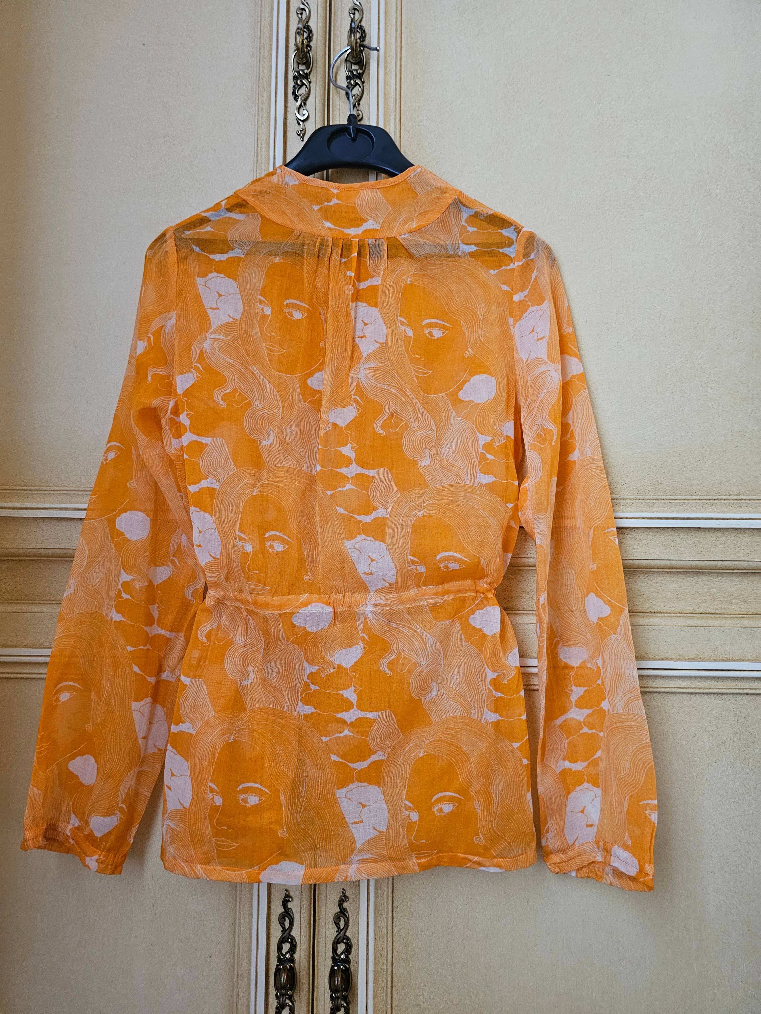 Chemisier 14 ans vintage 1969