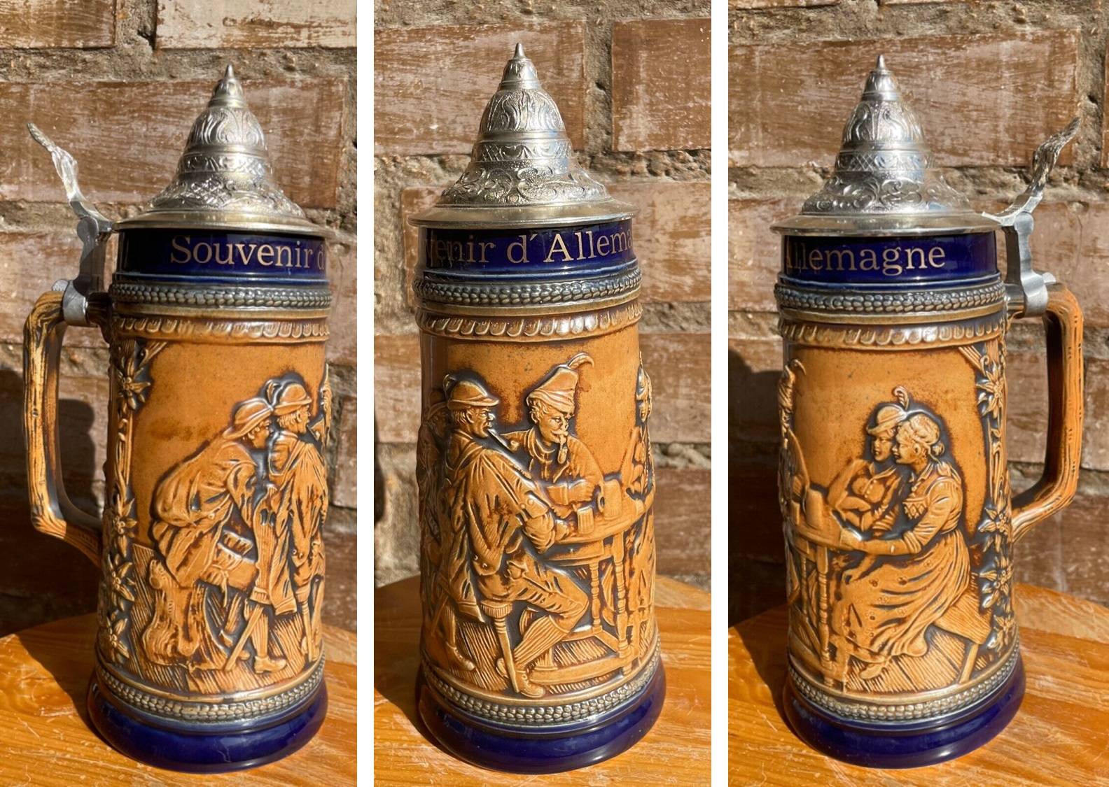 Chope à bière en grès Gerz W, Déclaration d'indépendance de l'Allemagne