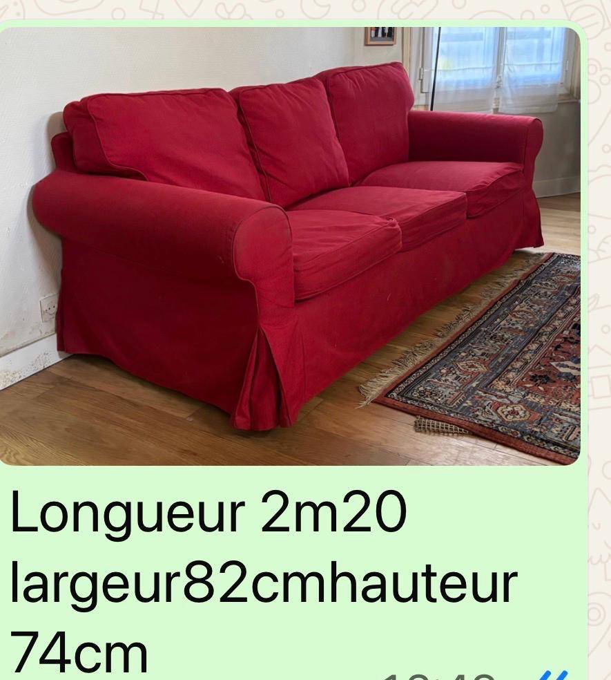 Vends canapé IKEA en bon état