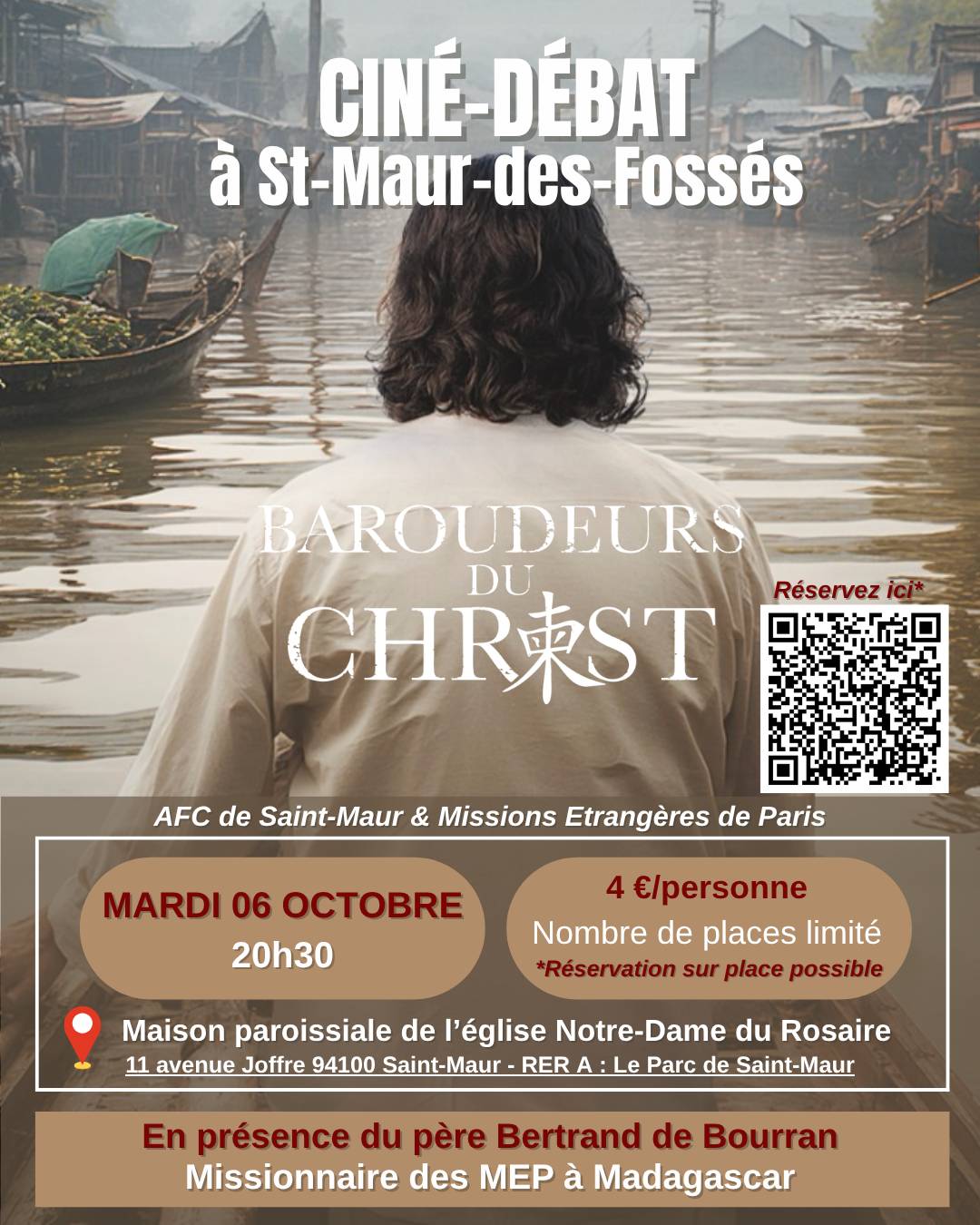 Propose projection du film "Les baroudeurs du Christ"