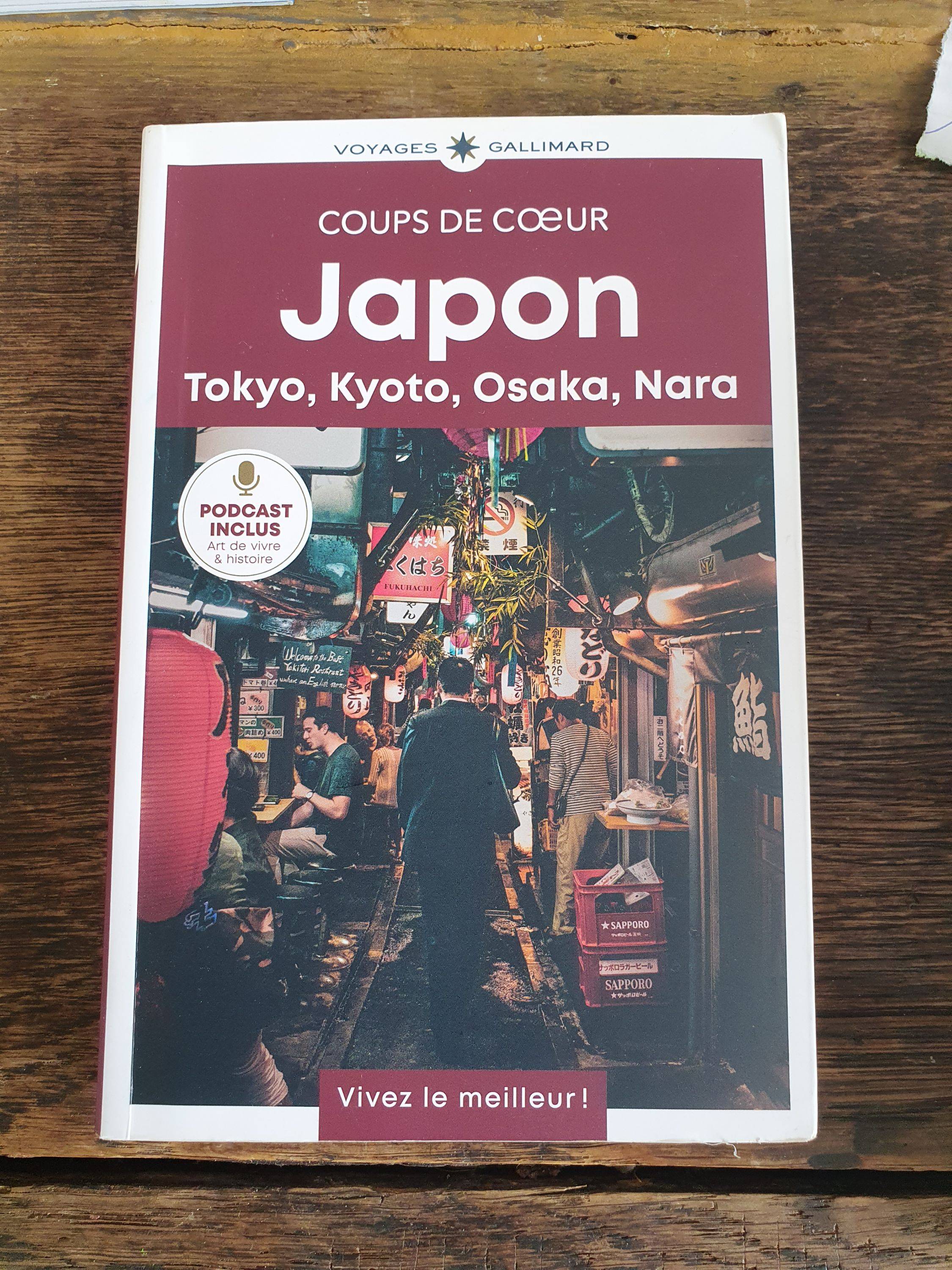 Vends guides Japon