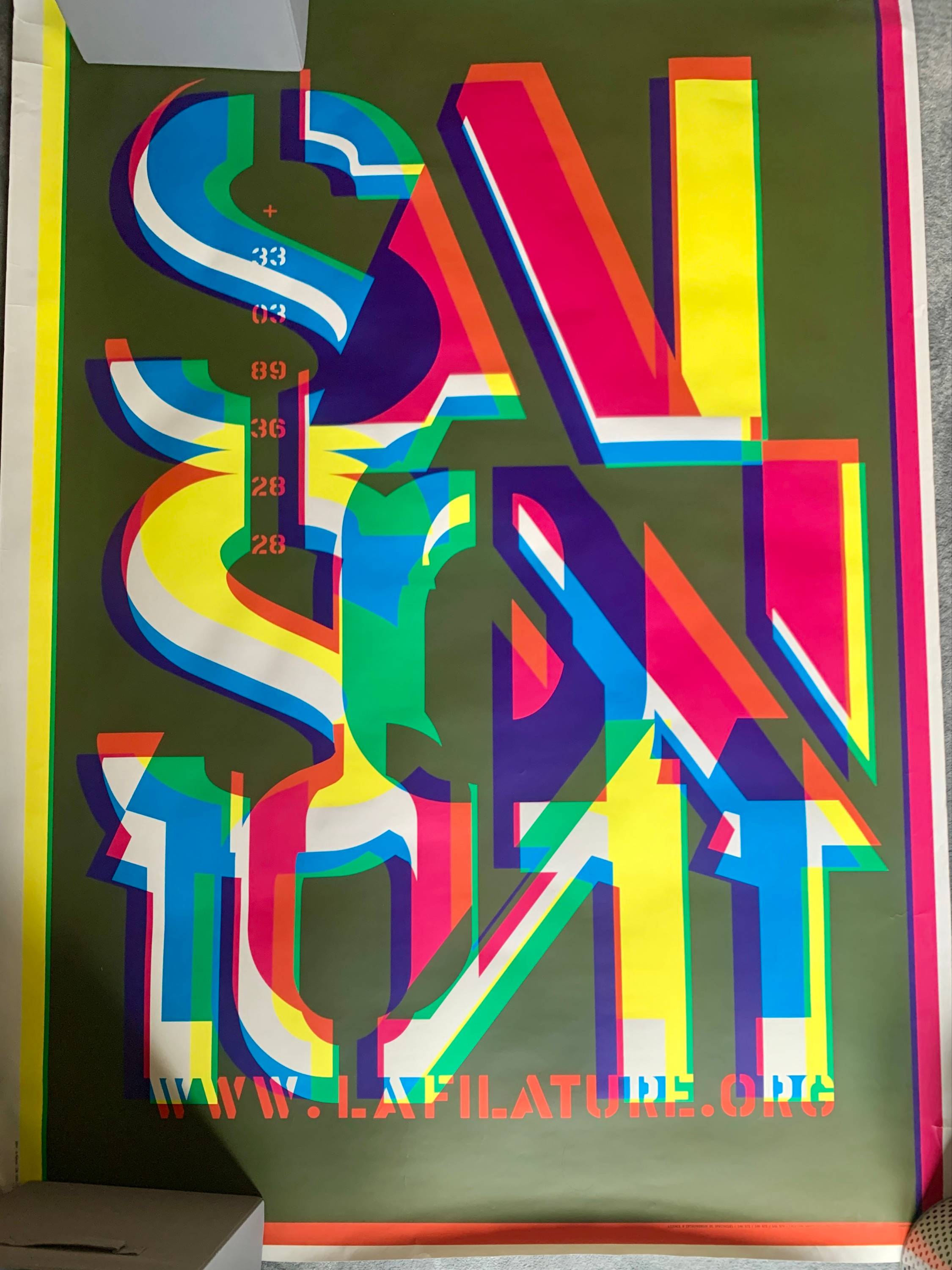Vends affiche Perrotin