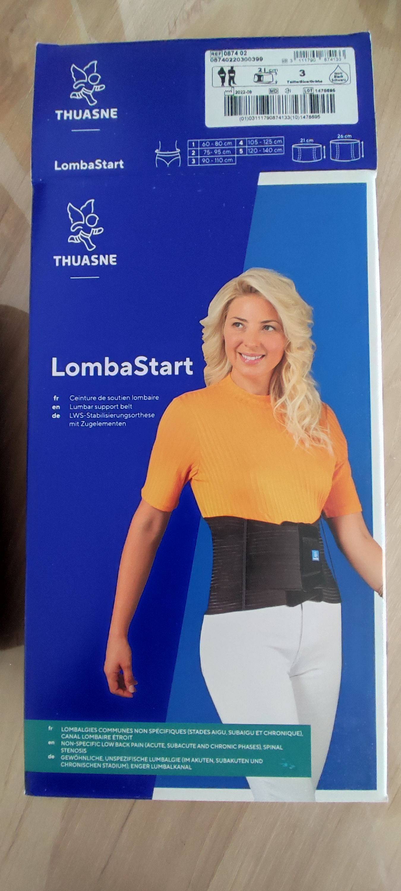 Vends ceinture lombaire médicale taille 3
