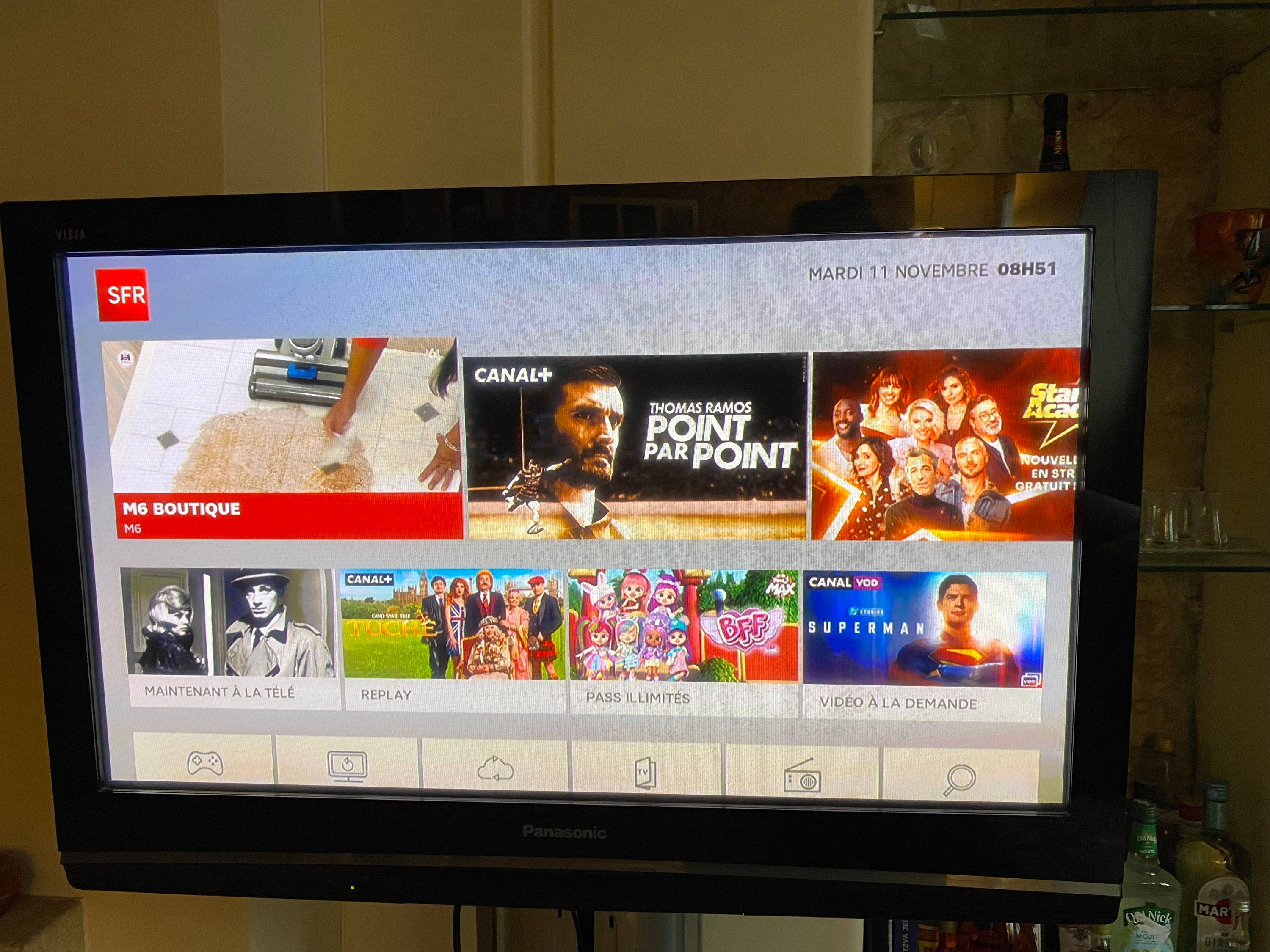 Vends téléviseur couleur Panasonic plasma, modèle Viera